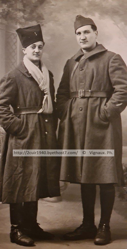 Georges Ruckly et son frère