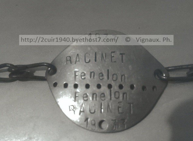 Fénélon Racinet
Service militaire