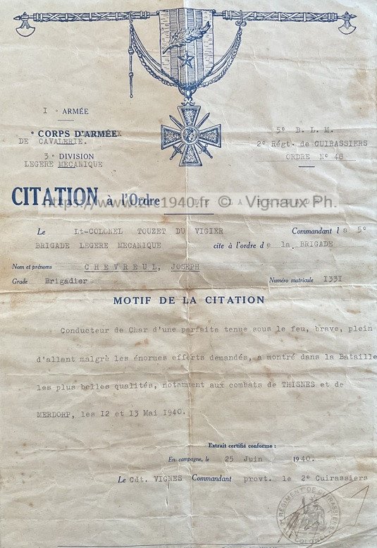 Joseph Chevreul
Citation