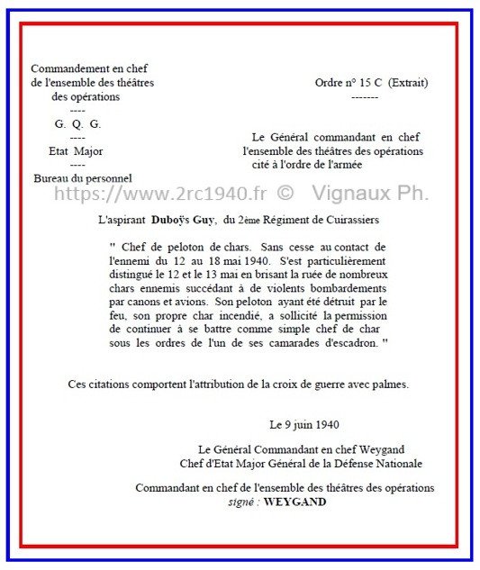 Duboÿs Guy
Citation