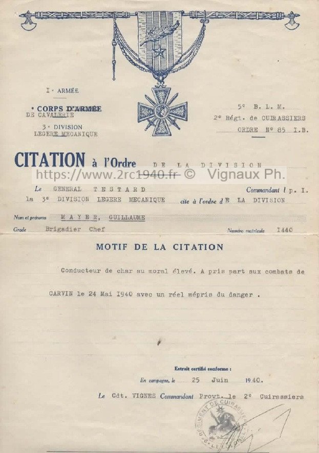 Guillaume Mayer
Citation